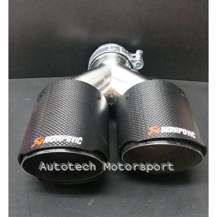 TAIL PIPE CARBON DOUBLE AKRAPOVIC