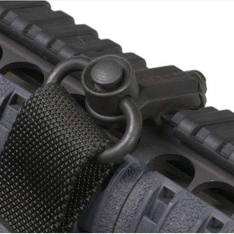 SWIVEL SLING MAGPUL METAL TALI SANDANG POPOR FOR AEG GBB GBBR SPRING AIRSOFT