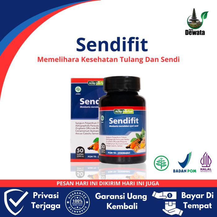 Sendifit Herbal Untuk Kebas Kesemutan Pegal Kaki & Tangan Sendifit 50 Kapsul