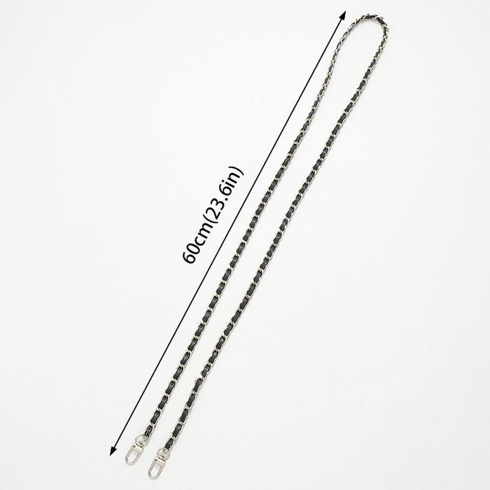 Tali Gantungan Handphone Tali Lanyard Selempang Hp Gantungan Hape Rantai Kulit Premium Hias Mutiara