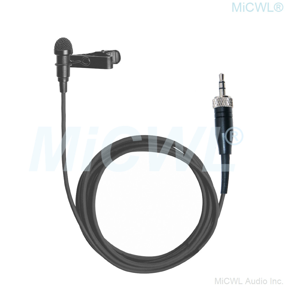 Black ME2 Lapel Lavalier Microphone for Sennheiser G2 G3 G4 MKE2 Clip-On Wireless Microphones System
