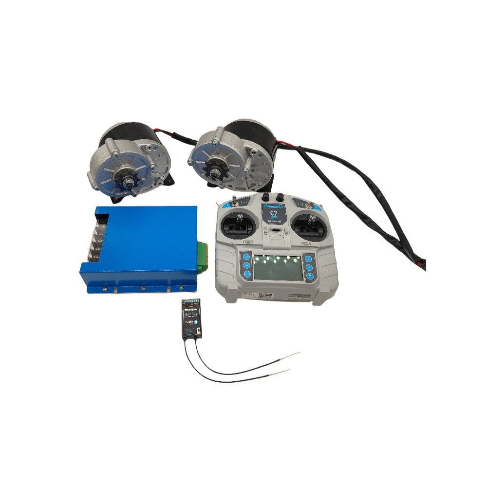 Hot Sale Automatic 24V 36V Brush Lawn Mower Motor with Motor Driver in Garden Farm Available