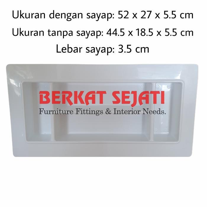 Rak Tempat Sendok Pisau Garpu Dapur Alat Tulis Kantor Sekat Laci CIS KECIL
