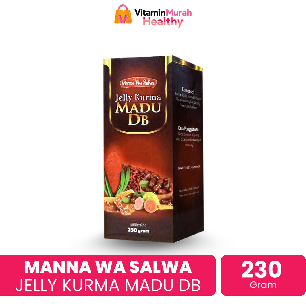 JELLY KURMA MADU DB MANNA WA SALWA ISI 230 Gr