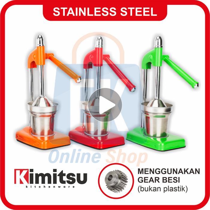 Alat Peras Jeruk Stainless KIMITSU KJM-102 Alat Peras Jeruk Manual Alat Peras Jeruk Besar Alat Peras