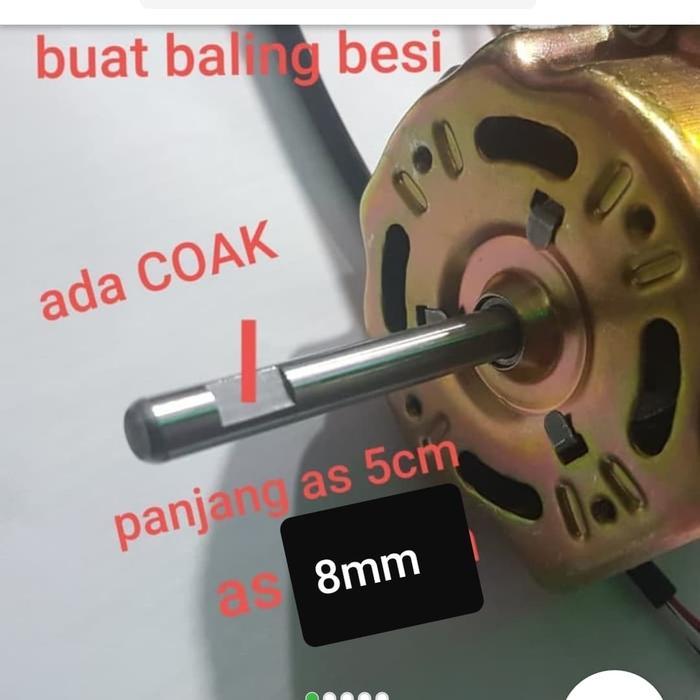DISKON dinamo motor kipas fan sekai regensi tornado kecil 16 baling besi coak