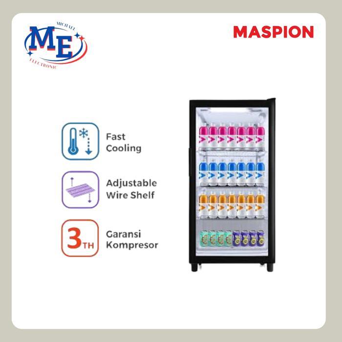Maspion showcase pendingin minuman MS-120