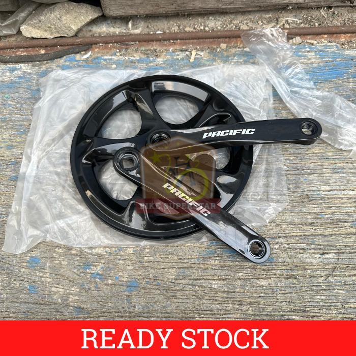 Crank Set Gir Sepeda 52T Pacific Dengan Cover Lipat Fixie Minion Mini Velo