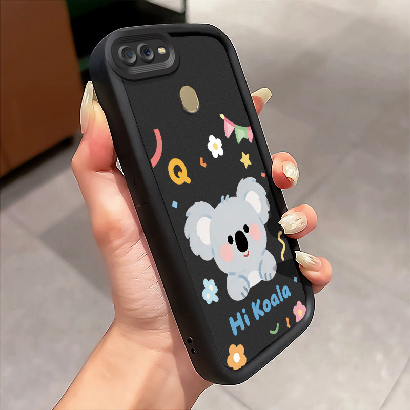 Casing Hp OPPO A7 OPPO A5s OPPO A12 OPPO A12S A11k Case Koala kecil kartun Kasing silikon Cesing Bag