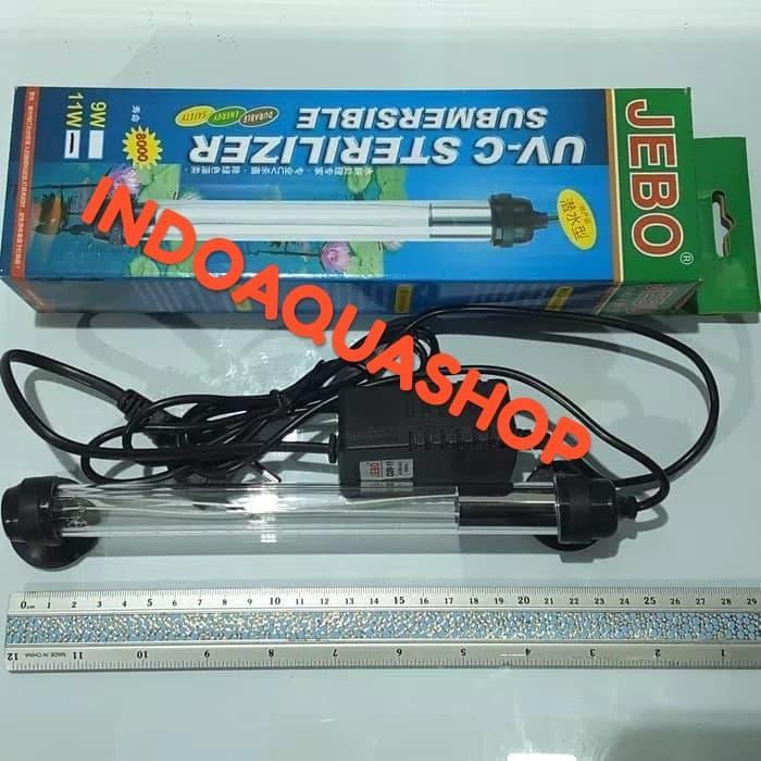 Jebo Uv / Lampu Uv Celup 9 Watt / Submersible Uv 9