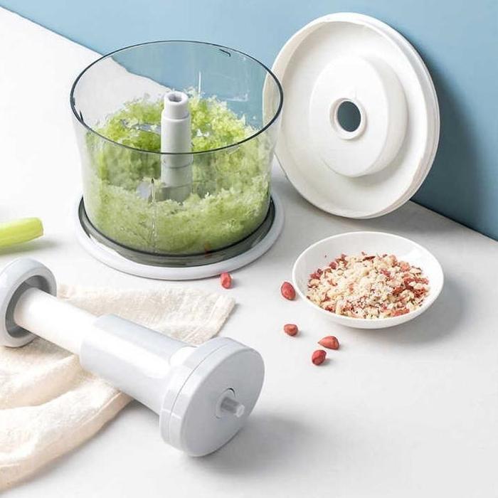Choper Manual Shenar / Chopper Blender Manual Tekan Pencacah Daging / Chopper Gilingan Daging Buah