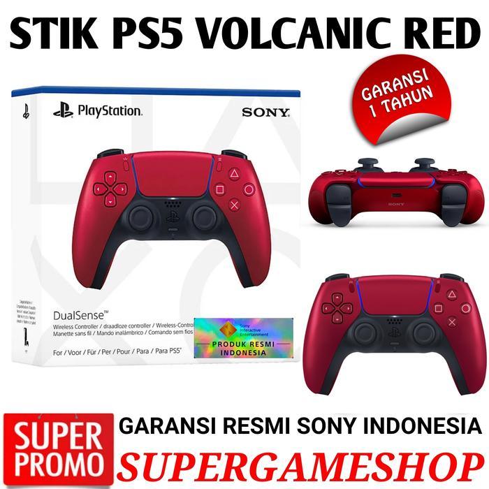 Stik PS5 Dualsense Original Sony Wireless Stik PS5 Volcanic Red