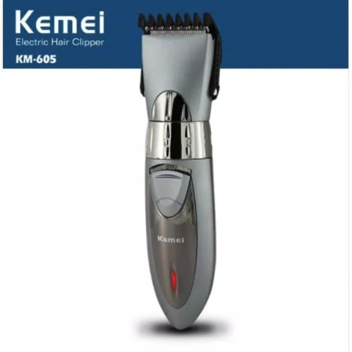 Alat Cukur PORTABLE Anti AIR,Mesin cukur KEMEI KM-605 Rechager