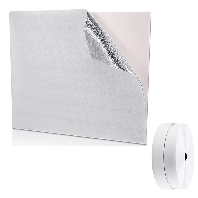 Attic Fan Cover 129x129cm Ventilation Seal Cover Aluminum Film Insulation Return Air Leak Prevention