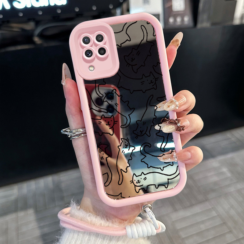 Casing Hp untuk Samsung Galaxy A22 M22 Case Casing HP Softcase ponsel silikon Kasing lembut anti Cer