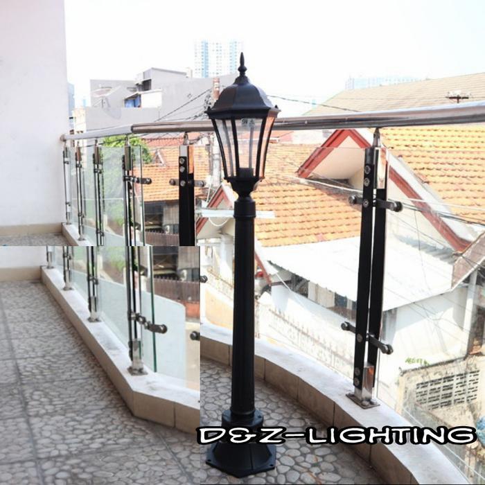 lampu taman tiang outdoor - lampu taman klasik 2034 A