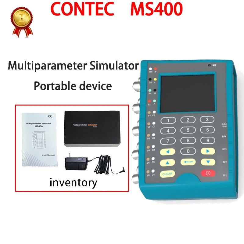 BELI SEKARANG Contec  MS400 Multi Parameter Patient Simulator ECG IBP Temperature Patient Simulator 
