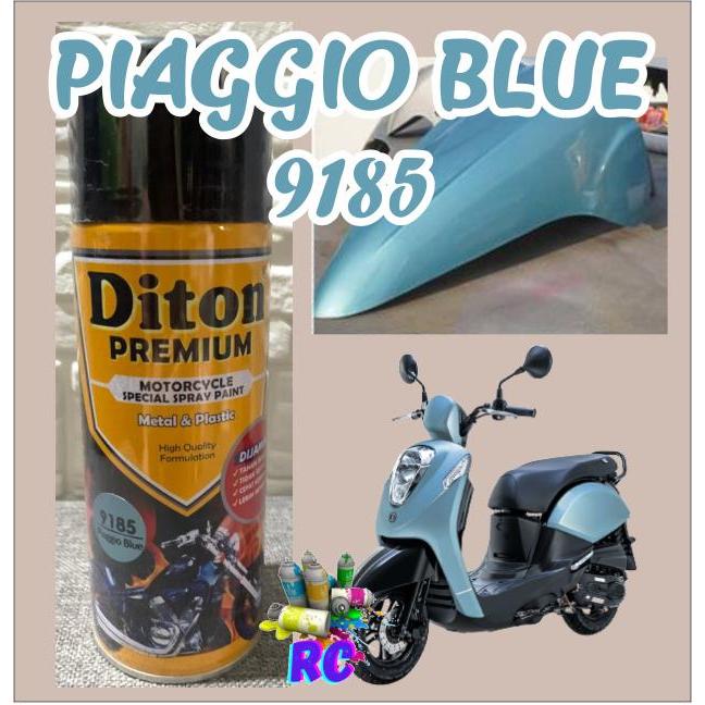 PROMO Cat Pilox DITON PREMIUM 9185 PIAGGIO BLUE 400cc biru telur asin muda v
