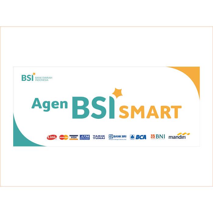 STIKER VINYL AGEN BSI SMART (UKURAN BISA CUSTOM)