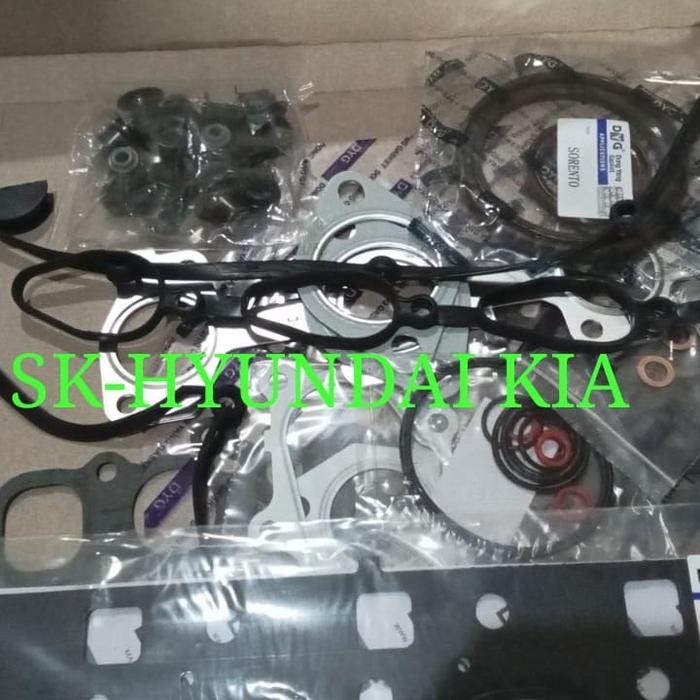 Paking Packing Set Hyundai H1 Diesel Mesin A1 - Plat / Besi Asli Partt