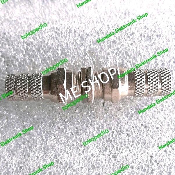 Murah Konektor I untuk Sambungan Kabel RG Parabola dan Antena satu set