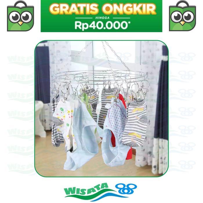 GANTUNGAN JEMURAN BAJU GANTUNGAN JEMURAN STAINLESS HANGER GANTUNG BRA