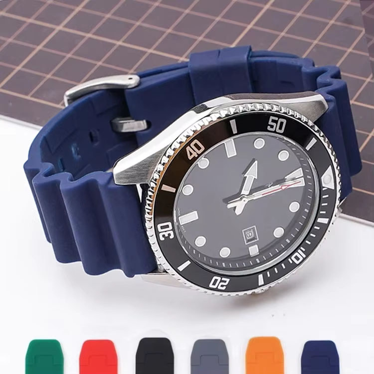 20Mm 22Mm Silicone Watch Band For Submariner Waterproof Diving Bracelet For Seiko Skx007 Srp777J1