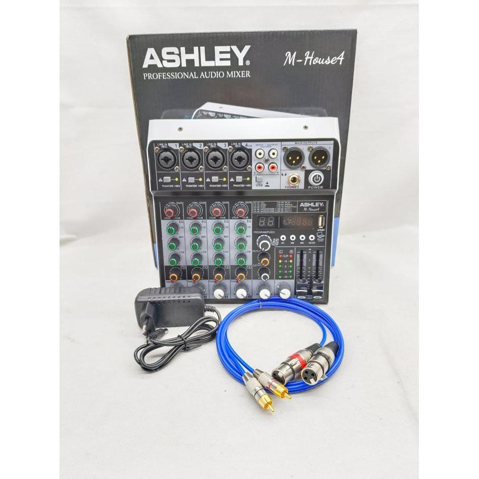 mixer ashley M house4 bisa untuk soundcard mixer audio ashley original
