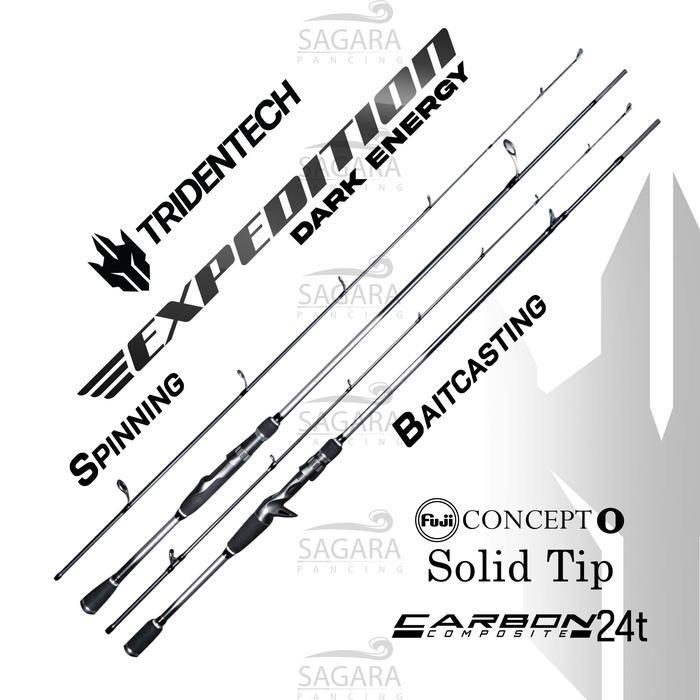 Joran Tridentech Expedition Dark Energy Top Solid Carbon Joran UL Joran Casting Joran Light