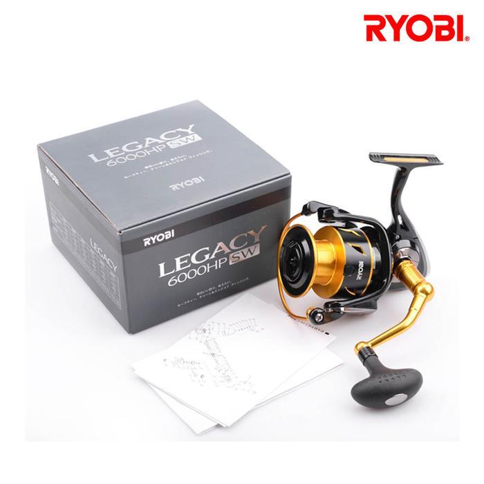 Ryobi Legacy Fishing Reel Salt Water Full Metal Body Pancingan Spinning Laut Reel Power Handle