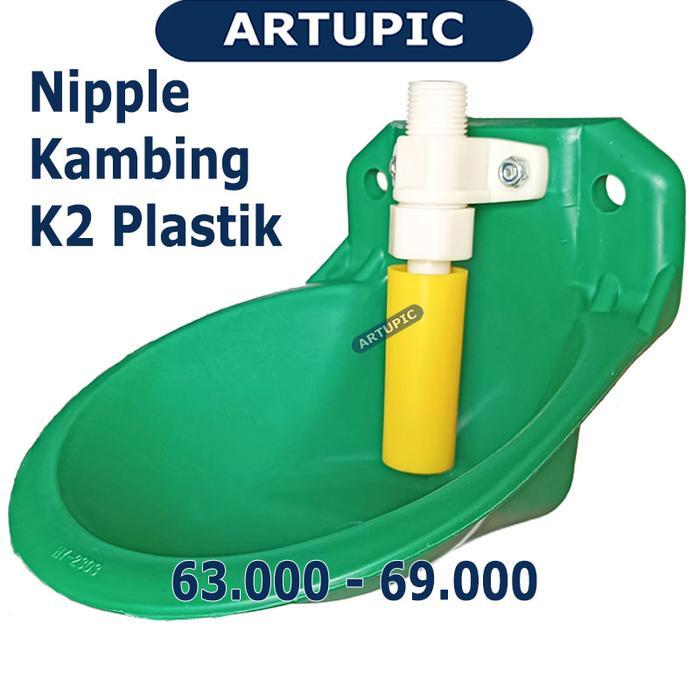 Tempat Minum Kambing K2 Plastik Domba Mangkok Wadah Alat Minum Hewan
