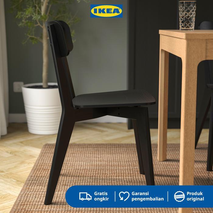 Ikea Lisabo Kursi Makan Minimalis Hitam Furniture