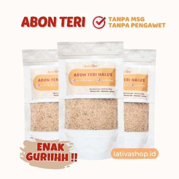 BEBIQU Abon Teri Krispi Baby Fish Ikan Petek Lauk Crispy MPASI NON MSG