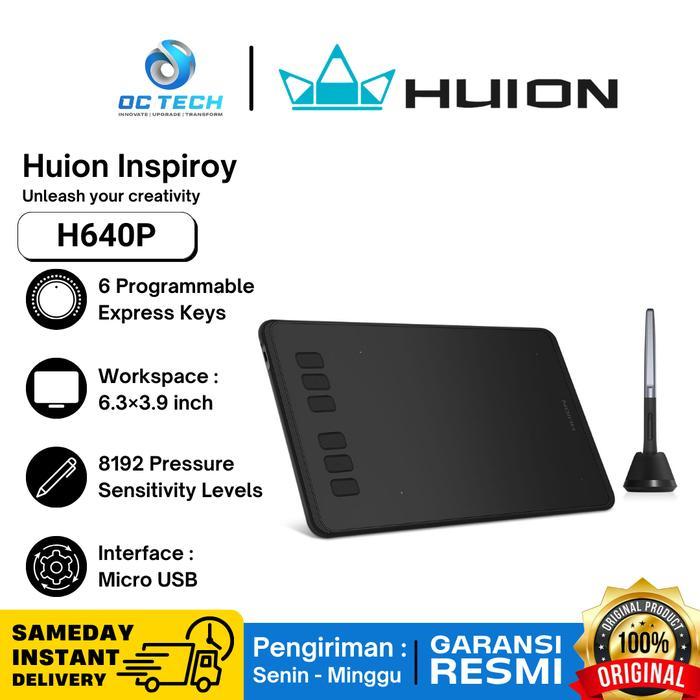 Drawing Pad Huion H640P Drawing Tablet Pen Tab Digital Drawing Design