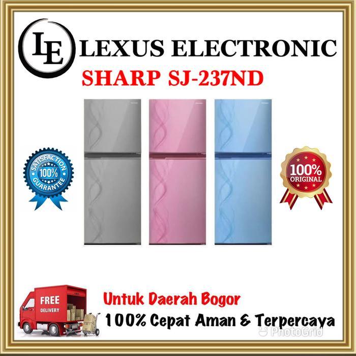 SHARP KULKAS 2 PINTU SJ-237ND 237ND SJ 237ND