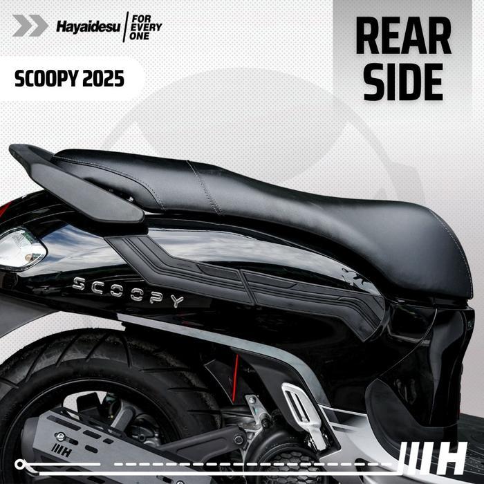 Hayaidesu Scoopy 2025 Body Protector REAR SIDE Cover