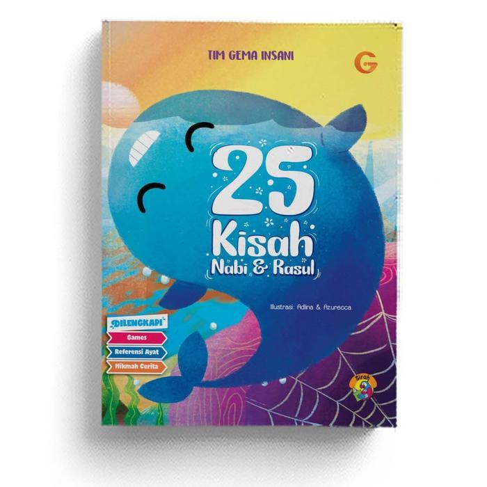 25 Kisah Nabi dan Rasul - Buku Cerita Islami Anak Muslim Islam GIP ORI