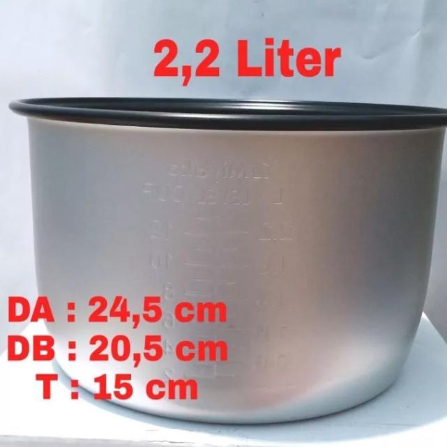Panci Mejikom/Rice Cooker Miyako 2,2Liter Mcm-838