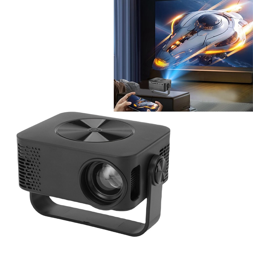 1080P Projector WiFi Home Theater Auto Keystone Correction Outdoor LED Movie Projector for Android