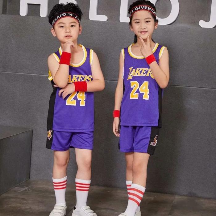 Premium Stelan Jersey Basket Anak / Baju Jersey Anak Kids Original