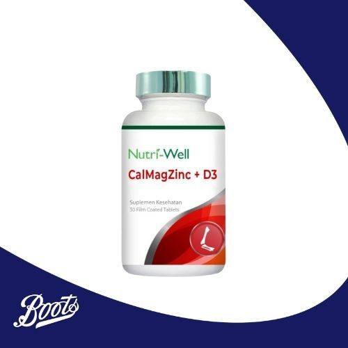 Nutri-Well Calmagzinc Plus D3 30S