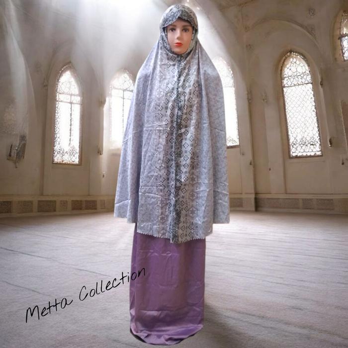 Mukena Armanii Silk Satin Print / Motif Anak Kids Premium 5 - 10 Tahun