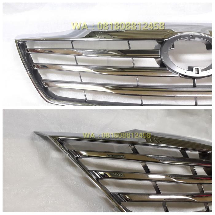 Grill Gril Radiator Depan Chrome Crum Toyota Fortuner 2012-2014