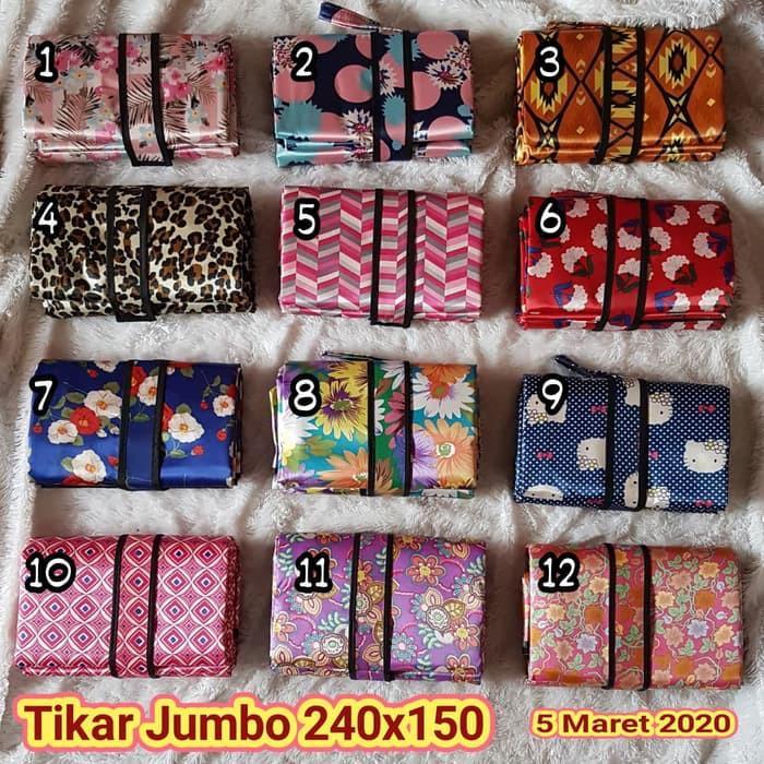 Terlaris Unik Tikar lipat Microsatin/ Tikar jumbo/ tikar plastik/ waterproof Nestara Shop