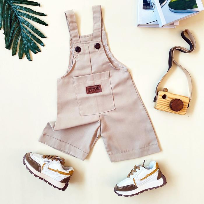 Estishop X Dinoday Jumpsuit Overall Anak Baju Kodok Untuk Cowok Dan Cewek 1-6 Tahun Pasti Diskon
