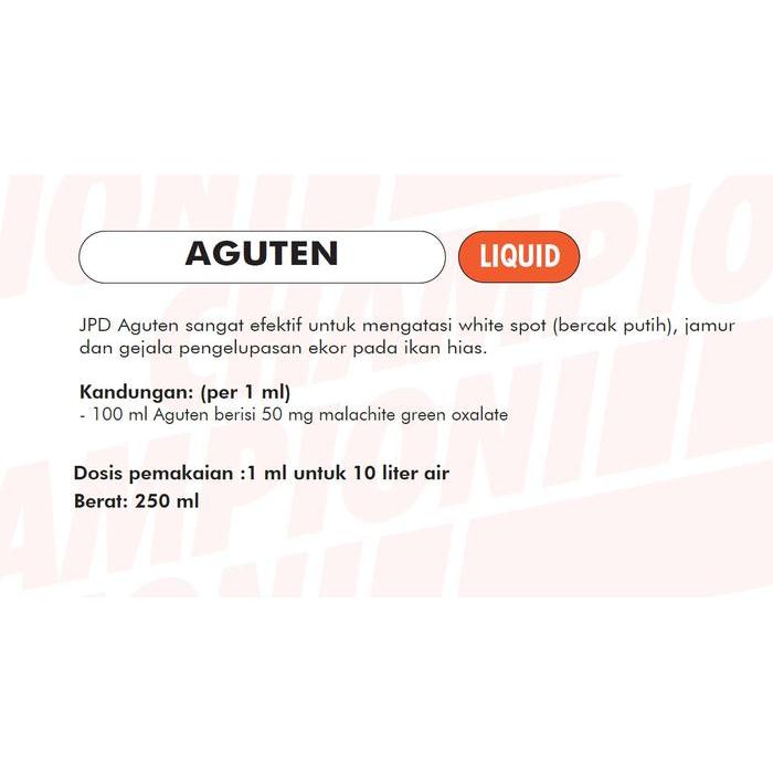 JPD AGUTEN MALACHITE GREEN OXALATE OBAT IKAN WHITE SPOT PARASIT JAMUR