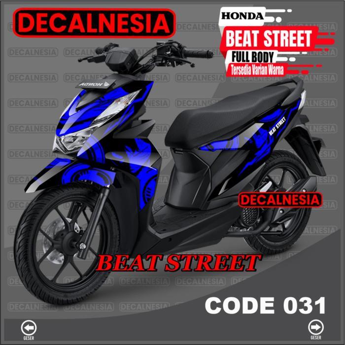 Decal Beat Street New 2021 2022 2023 2024 Full Body Stiker Motor Honda 2020 Sticker Modifikasi