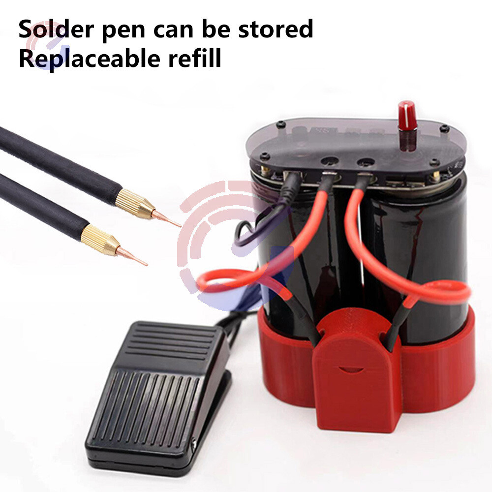 Spot Welder Farad Capacitor Battery Spot Welder 99 Gears Adjustable Capacitor Energy Storage Spot