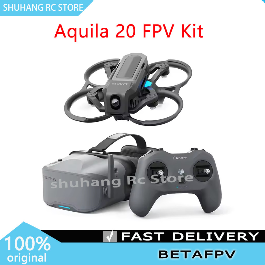 Betafpv Aquila20 Fpv Kit Vr04 Fpv Goggles Expresslrs 2.4G Literadio 4 Se Radio Transmitter Rc Analog