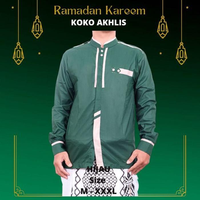 Promo- Koko Akhlis Koko Exclusive Koko Adem Koko Katun Jepang Premium Koko Elegan Baju Koko Keren